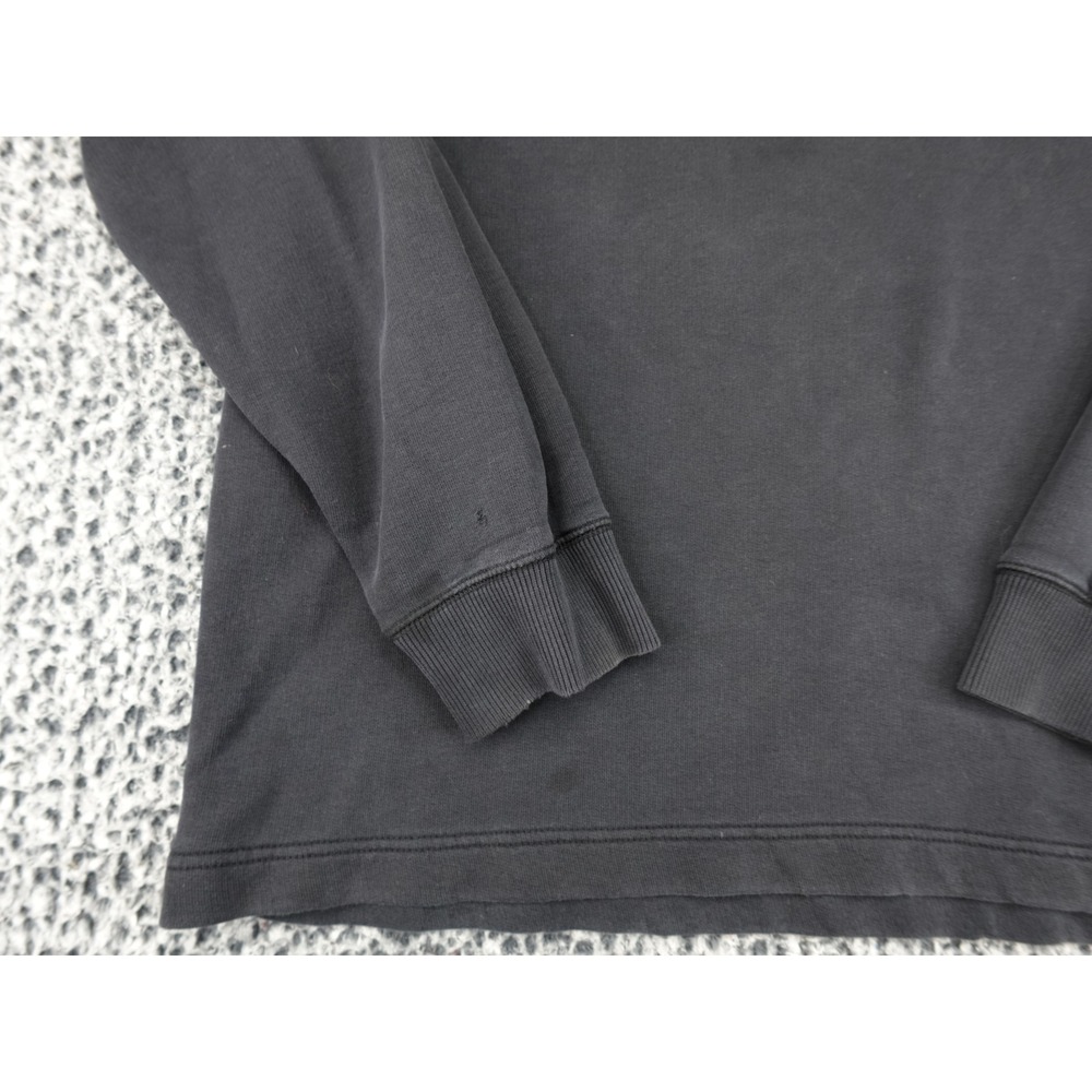 Everlane Crewneck Sweatshirt Mens L Black Classic V-Stitch Pullover Relaxed Fit - Picture 5 of 14